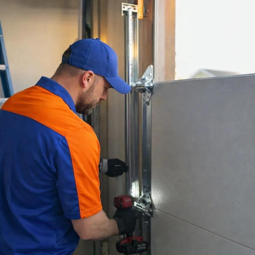 A garage door installation in Severance, CO